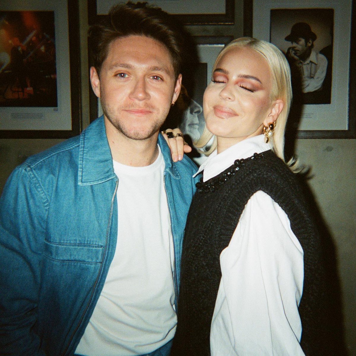 AnneMarie's tweet photo. Filming the video for #Everywhere ✨ Had so much fun on set with you @NiallOfficial 🤣🤣 @BBCCiN is such an important cause, let's keep raising money for them by downloading and streaming the track to donate 💛💛💛💛 Link below. #ChildrenInNeed https://t.co/YaJ7ibOoeQ https://t.co/QK07vM9SoH
