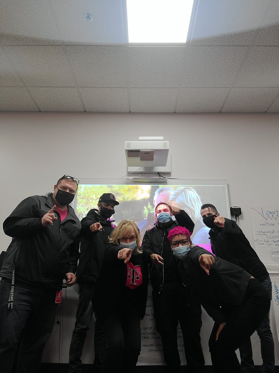 Had the pleasure of delivering the Customer Loyalty module today! The future is very bright for T-Mobiles newest Magenta Rockstars!! <a href="/NELoyaltyTeam/">New England Guardians</a> <a href="/SharonDeckerNE/">Sharon Decker</a> <a href="/RealDBreeze/">D Brown</a> <a href="/wwhiteheadiii/">Will Whitehead</a> <a href="/BeastoSupremo/">El_Beasto_Supremo!</a> <a href="/Samir_fl/">Samir Boulos</a>