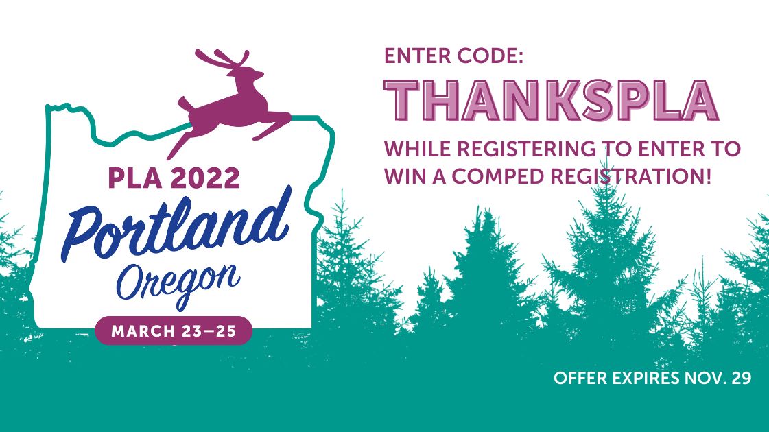 ALA_PLA's tweet photo. Before your holiday celebrations begin, don't forget to register for #PLA2022 by Nov. 29 to enter to win a COMPED REGISTRATION! Enter code THANKSPLA at checkout. Winners will be notified Nov. 30. https://t.co/V7pRgPTsvS #TravelPortland #blessed #PLAConference #librariesstrong https://t.co/fnnEt1UPBc