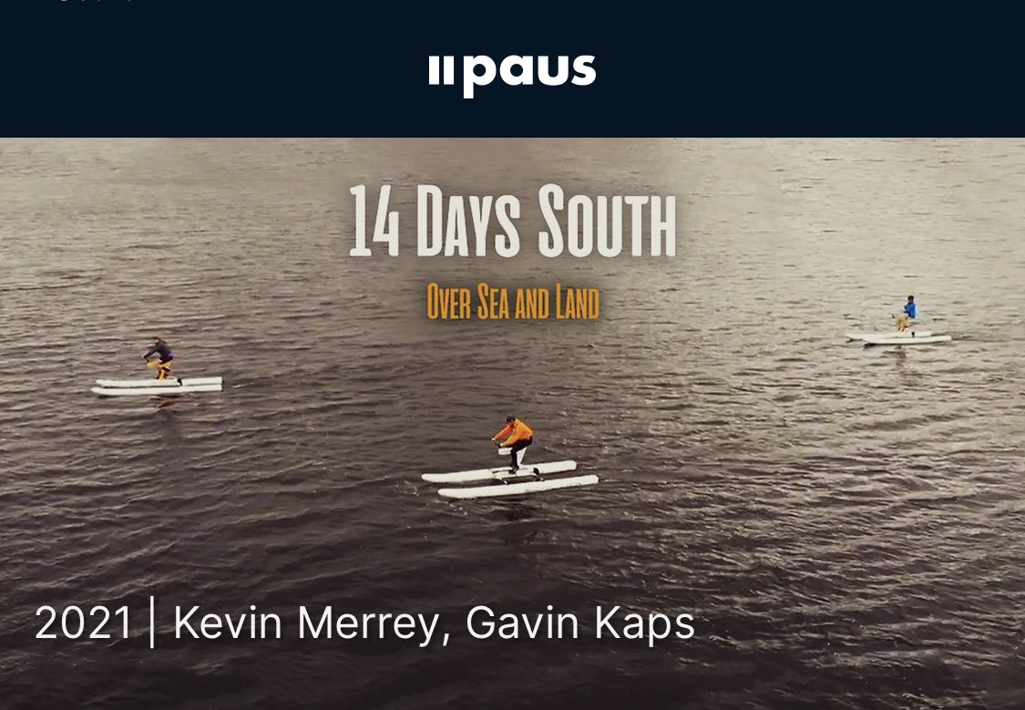AdventureUncvrd's tweet photo. .@SkyriseP and @Pedal4Parks’ new documentary ‘14 Days South Over Sea and Land’ is on @paus_tv for 48-hrs! Watch now & join @EllieWorldwide & @AUFilmFestival for a live Q&A w the crew & Director on Thurs 7PM GMT!
👇 Download the app or watch online https://t.co/pfCvgqdlh8
#AUFF https://t.co/jWiJ2JT83C
