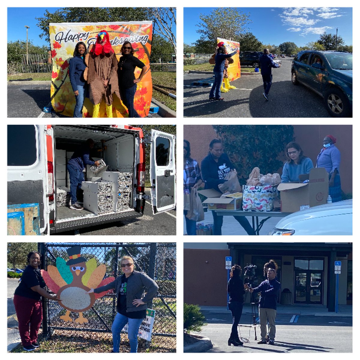We’re thankful for our Pinewood families. Thank you, <a href="/AboveChange/">AboveAndBeyondForChange</a> and <a href="/NMalahoo/">Nisha Phillip Malahoo</a> for coordinating this wonderful event for our families. Thank you, <a href="/tammiefields/">Tammie Fields</a> from News 13 for joining us! Happy Thanksgiving!