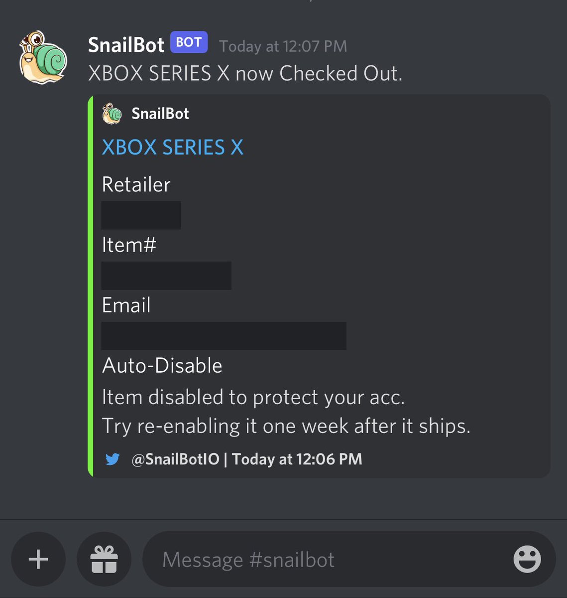 tlgill6's tweet image. #snailbotio #snailgang 2 days in a row hitting for me while I kick my feet back and watch everyone else stress and suffer! Doesn’t get any easier than this
