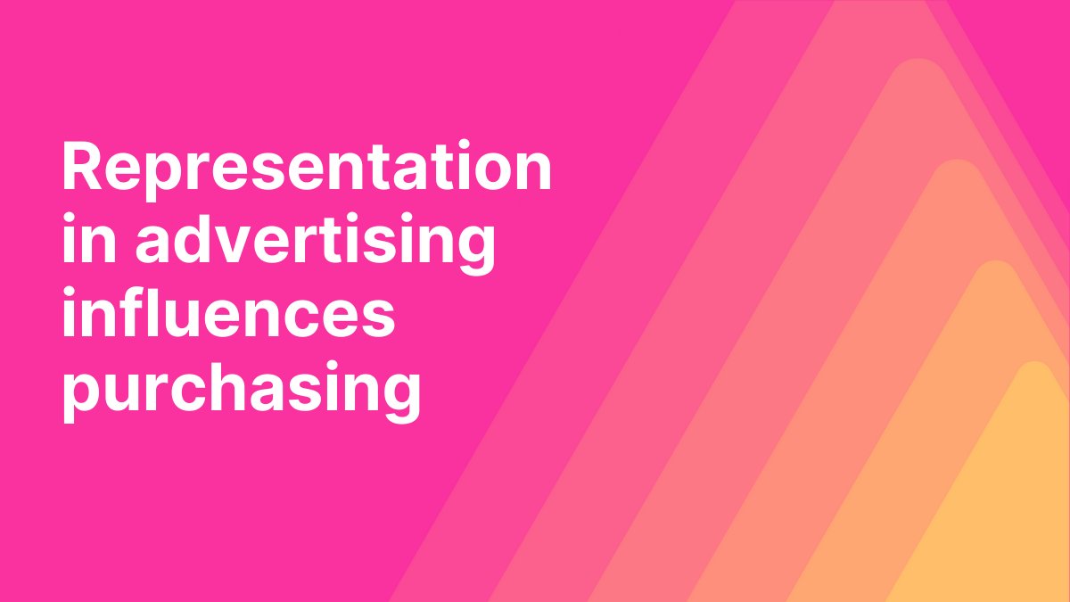 Over 40% of consumers under 45 say that they are more likely to purchase from brands who advertise in media featuring someone from their identity group. 🛍️ Learn how to factor diversity into your marketing plans: nlsn.co/6012JcsaY