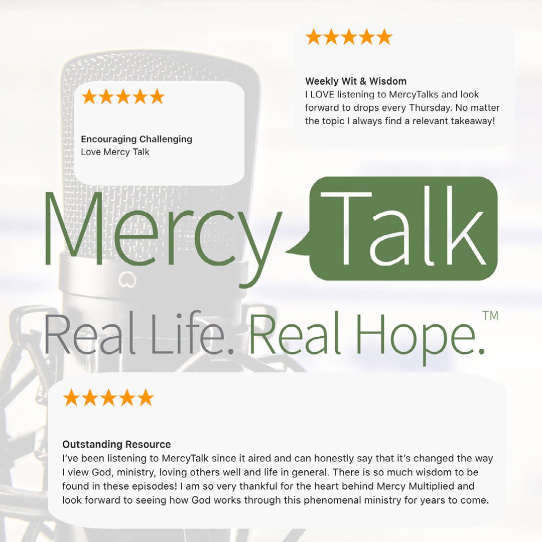 MercyMultiplied's tweet image. Looking for a podcast to listen to during holiday travel? Listen to our #MercyTalk podcast!  

Visit the link to listen NOW! apple.co/3DPHmCK