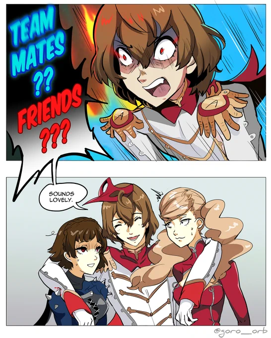 Akechi with reversed personality (part 4) 