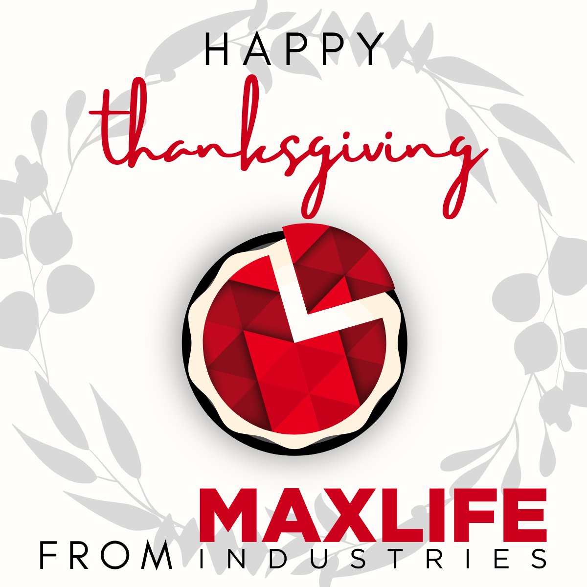 dupontarmorwall's tweet image. The team at MaxLife Industries would like to wish you all a Happy Thanksgiving! 🥧