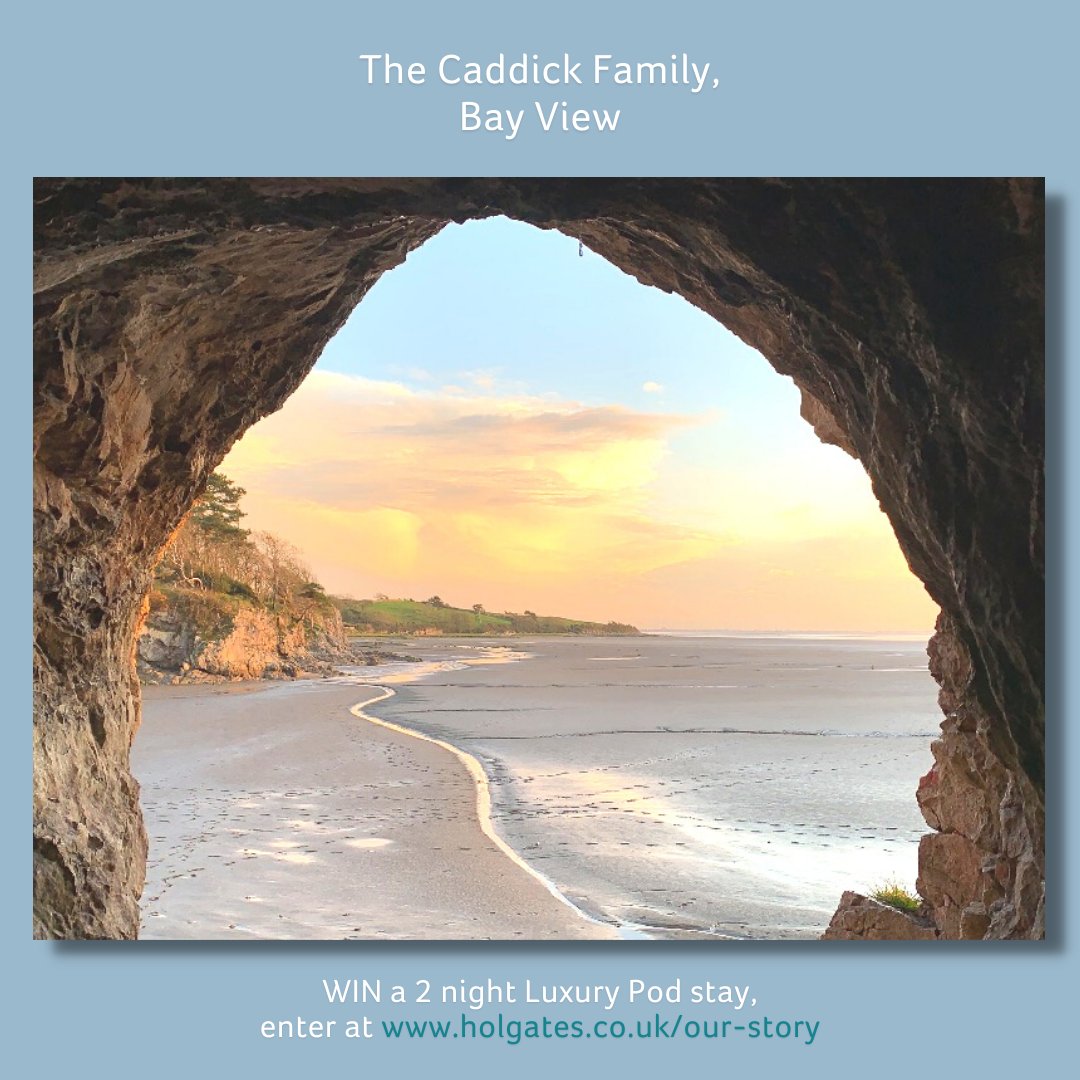 Wonderful memories from the Caddick family, be sure to share your discovery with us to enter our photo competition!

"We love our stays at Holgates picturesque views and calming environment. These pictures are of the cove down the road from the site."