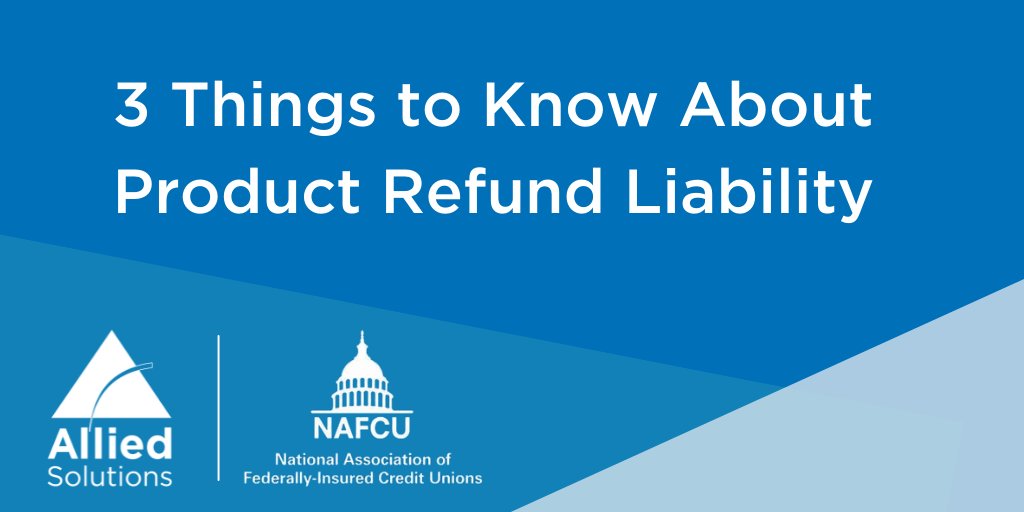alliedsolutions's tweet image. The regulatory landscape for ancillary products is changing. CUs need to leverage a proactive approach to maintain compliance. Review 3 things to know about product refund challenges &amp;amp; opportunities: nafcu.org/nafcuservicesn…
#NAFCU #riskmanagement #compliance