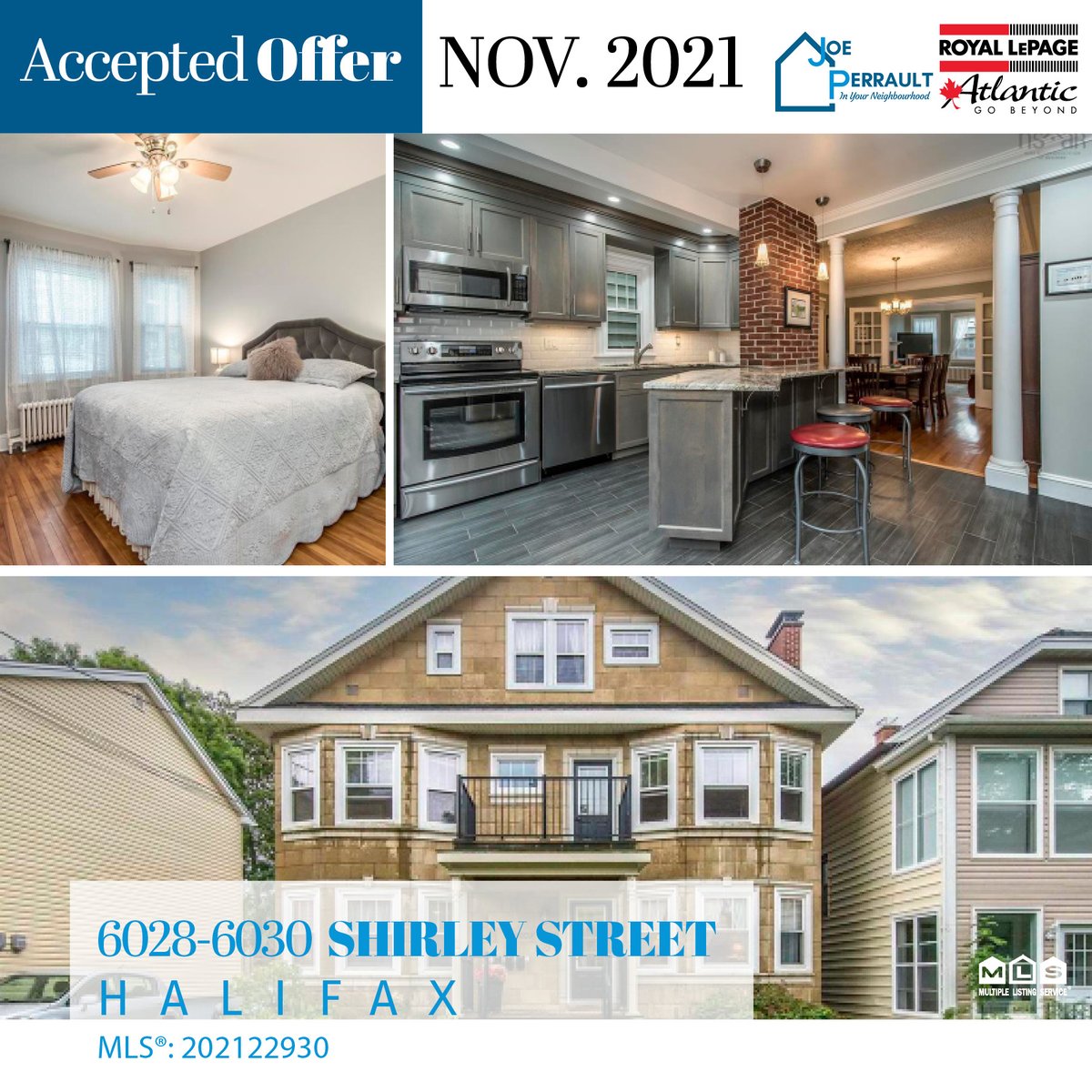 Joe_Perrault's tweet photo. #Congrats to my awesome sellers at stunning 6028-6030 Shirley Street 😍! This impressive triplex in the heart of #Halifax has snagged an #AcceptedOffer! Time to celebrate 🎉!

#RLPA #PendingSale #HRMListing #HRMRealEstate #NSRealEstate #RentalProperty #InvestmentOpportunity https://t.co/blyC6MeMEo