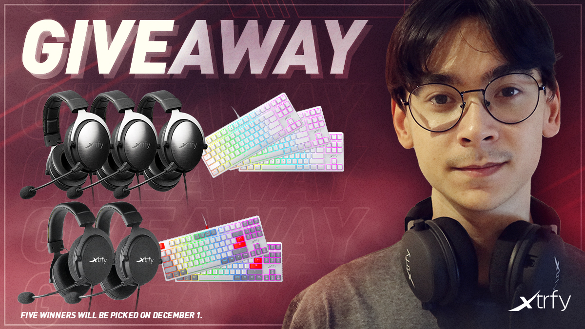 2M followers on Twitch! Here are some goodies to show my appreciation 🥰

To enter: Follow me and @Xtrfy & tell me which agent I should play in Berlin (wrong answers only).

3 winners get an Xtrfy H1 headset + K4 TKL White keyboard.
2 winners get the Xtrfy H2 + K4 TKL Retro.
GLHF