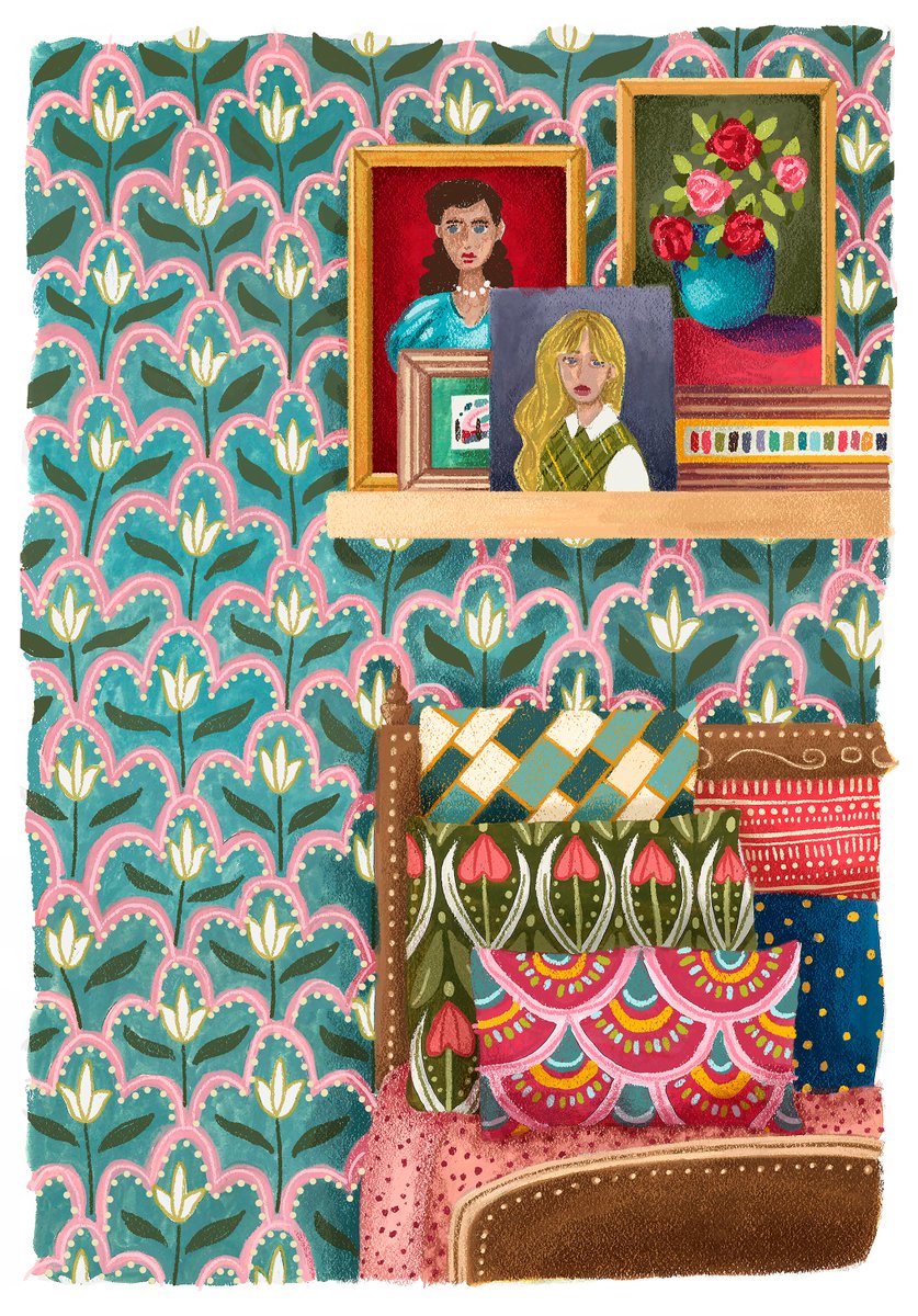 carolb0g0's tweet photo. NEW PIECE MINTED

✨ Kitsch bedroom ✨
gouache &amp; digital painting

15/15
1 Tz

https://t.co/YUInt6Bgwf https://t.co/Jh4gzWmkNC