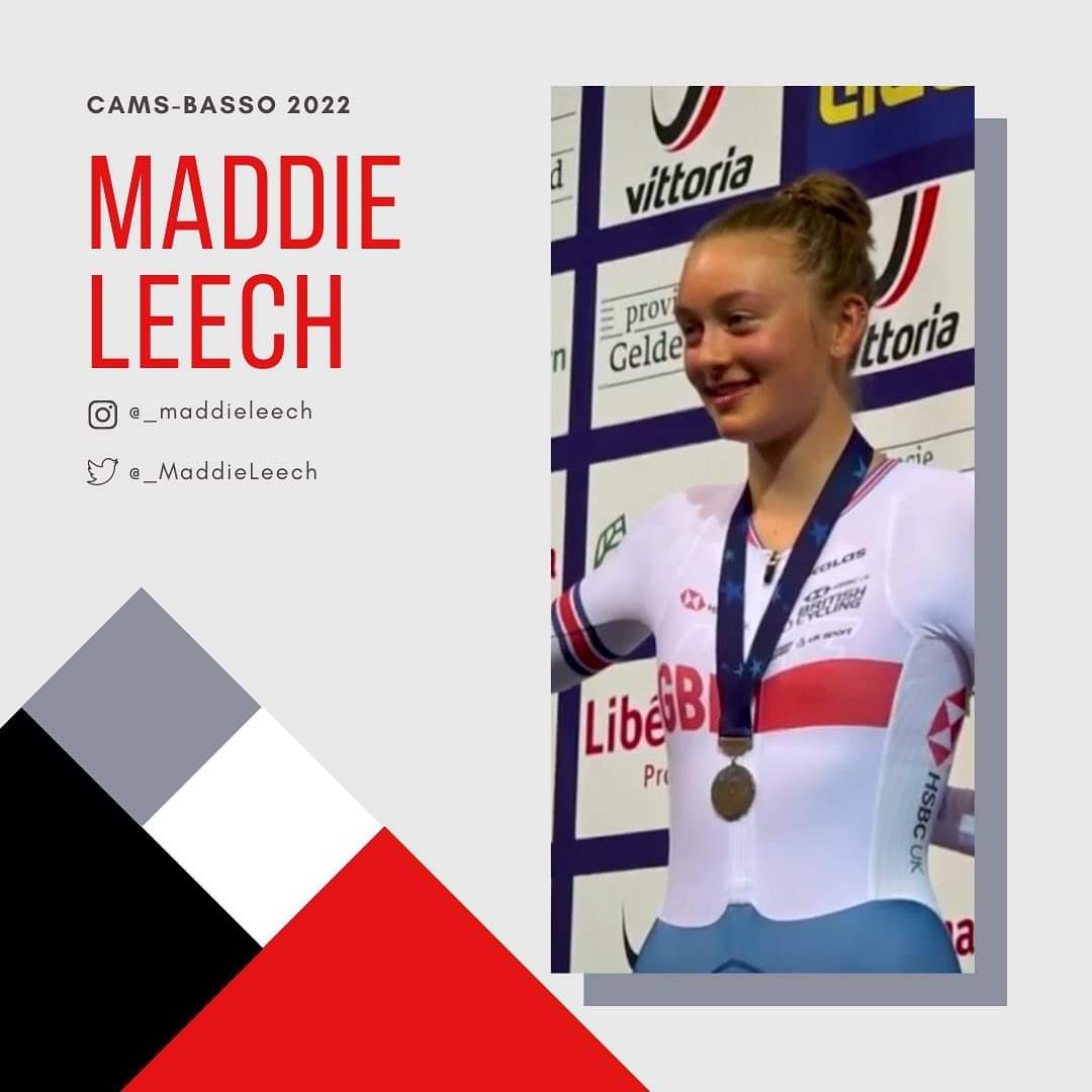 🚨Rider Announcement🚨
Welcome new rider Maddie Leech! At 18, <a href="/_MaddieLeech/">MADDIE</a> has already impressed on the World stage this year, finishing 5th in the Junior Women’s TT. She's also a force on the track, winning gold and silver medals at the 2021 European Junior Track Champs.