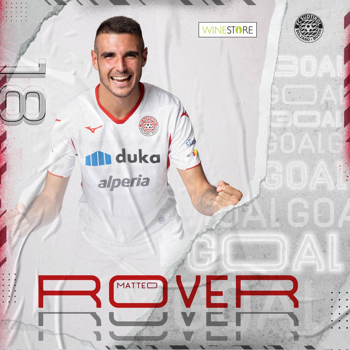 fclubsuedtirol's tweet photo. ⚽️GOOOOOOOOOOOOOOOOOOOL
MATTEO ROVER!
Conclusione potente da fuori area con il destro dell'attaccante, che batte Tozzo: 0-3
#FCS #FCSüdtirol #Whitereds #SerieC #CoppaItalia #CoppaItaliaSerieC #passion #TERFCS #TeramoFCSüdtirol #PassioneBiancorossa #24novembre https://t.co/WWUAIZuc2a