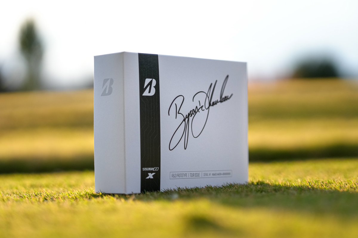 Can’t wait to put this new @bridgestonegolf TOUR B in play for #TheMatch! We’ve got some amazing technology coming soon! #NewTOURB #TheSmarterTourBall