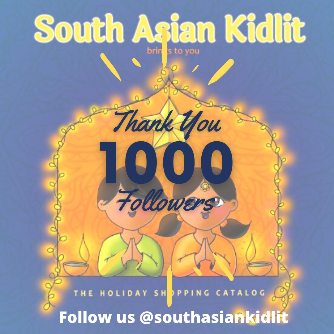 Grateful for our community of #southasiankidlit #indie creatives! Follow us on Twitter & Instagram to learn more