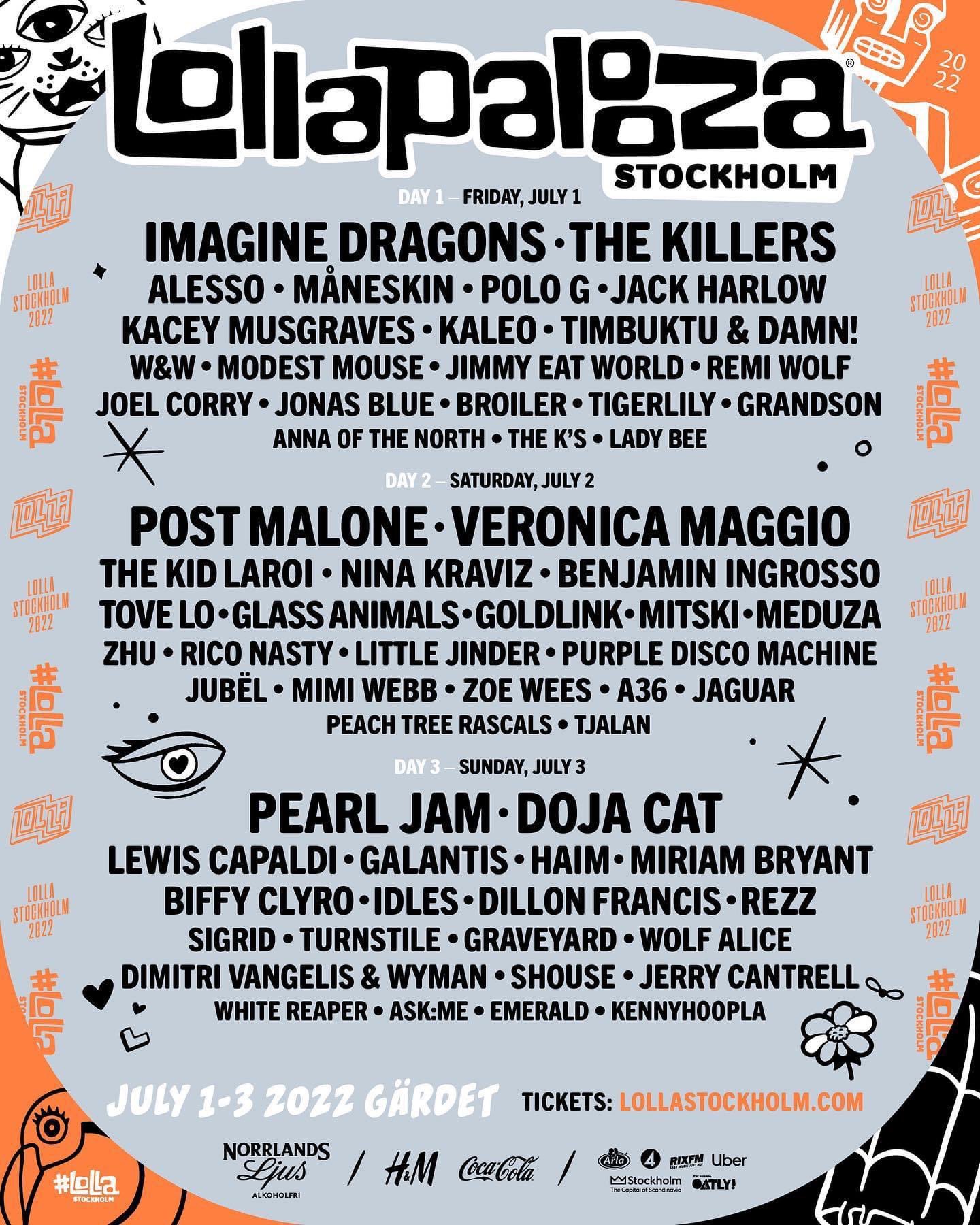Lolla Schedule 2022 Lollapalooza (@Lollapalooza) / Twitter