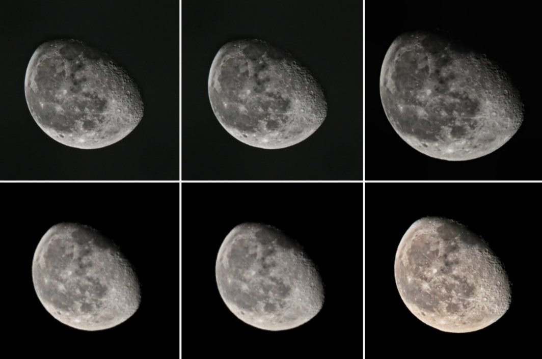 cnikonshooter's tweet photo. 6 shots from last nights 80% waning moon phase playing around with timing, shutter speed, ISO, white balance etc
#lunarphotography #shootthemoon #snapthemoon #nikon #nikonphotography #nikonphoto #nikonz50 #sigmalens #nasa #NightPhotography https://t.co/fVtJUhmflc