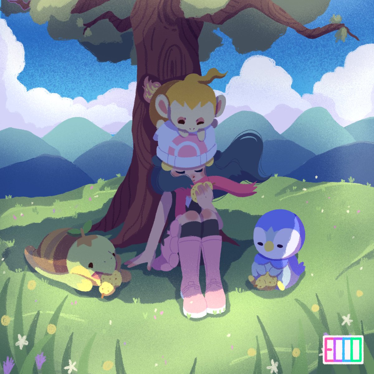 EccoArtist's tweet photo. Sinnoh region is so ... beautiful✨🍃
#Pokemon #PokemonBrilliantDiamond #PokemonShiningPearl #sinnoh #4gen #chimchar #piplup #turtwig https://t.co/E8cyUHzNGM
