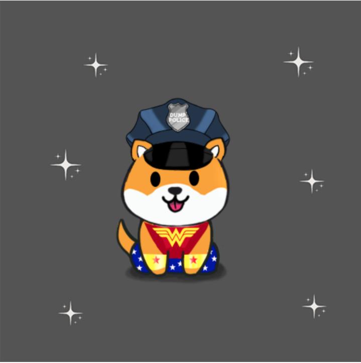 Ms. WonderFloki is on a mission, and she was in such a haste that she forgot to put on her lipstick. After all, she doubles as a police officer, always ready to protect and serve civilians! 

Reply with your MM wallet address for a chance to win this beautiful #NFT!

$FLOKI $ONE