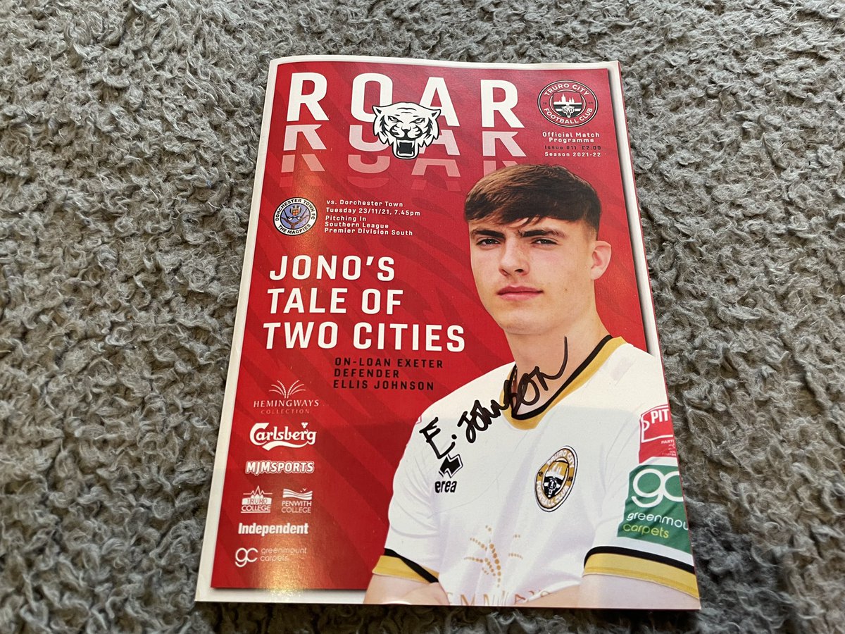 TCFC_Official's tweet image. 🌟 COMPETITION ALERT 🌟

To celebrate last night’s win we are giving away a copy of Roar signed by Wotts and the squad. 

🔁 Simply retweet this post and follow us to enter.

💪 We’ll pick a winner at random at 6pm on Thursday.

#TCFC #WhiteTigers