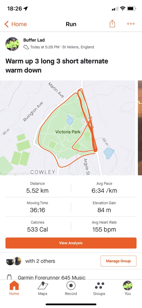 Buffs Head Running club tweet media