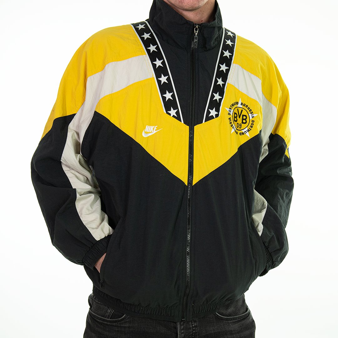 Borussia Dortmund Retro Trackjacket Jacke