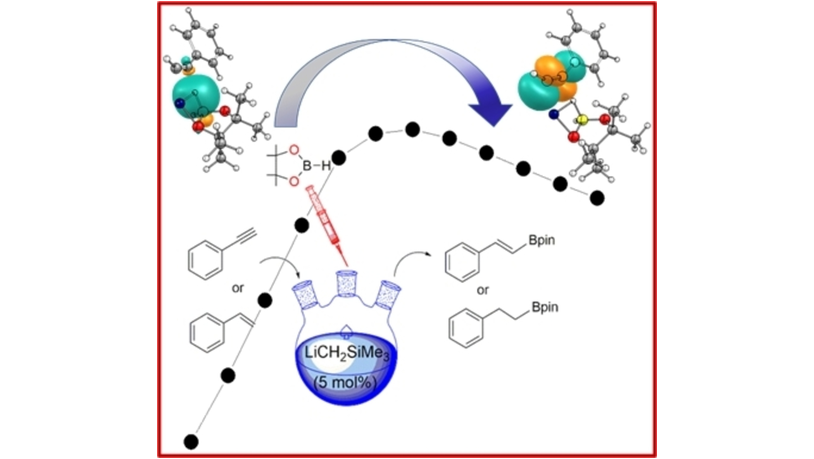 Tarun K. Panda and co-workers reported neosilyllithium-catalyzed hydroboration of alkynes and alkenes in the presence of pinacolborane (HBpin). <a href="/TarunPanda2016/">Inorganic Chemistry@IIT Hyderabad</a> <a href="/SaurabhKS88/">Saurabh K. Singh</a> #TeamMainGroup onlinelibrary.wiley.com/doi/10.1002/ej…