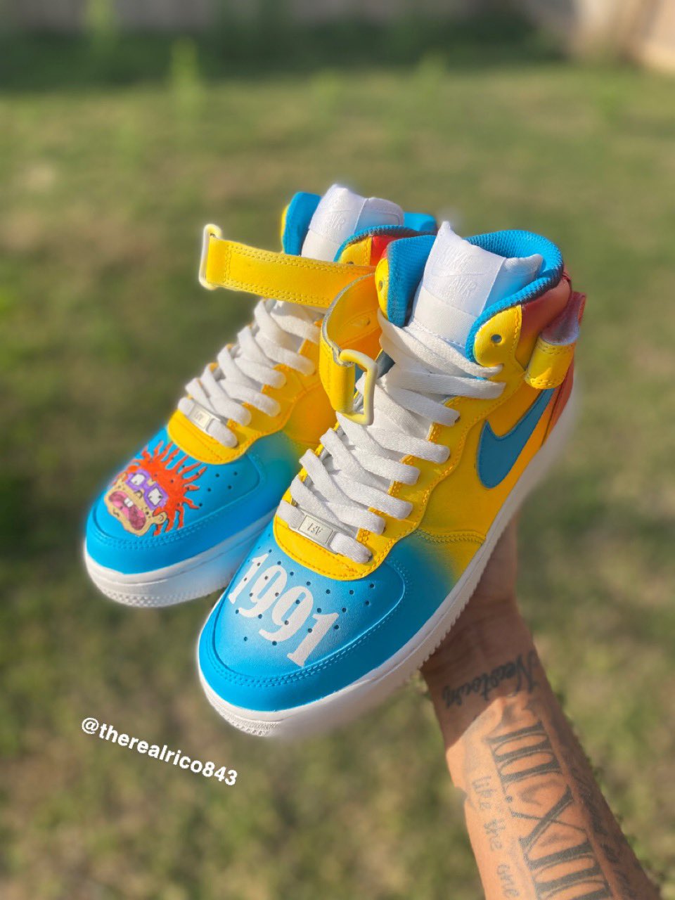 rugrats nike air force 1