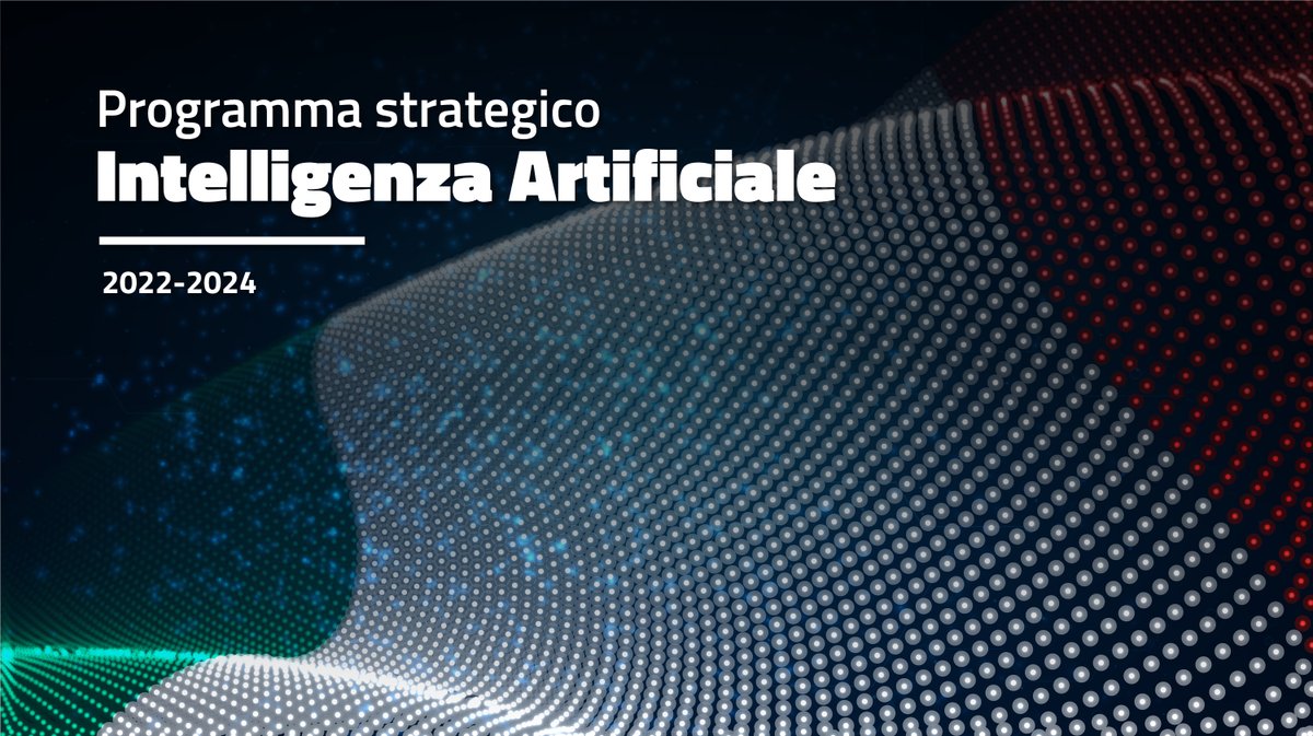 🆕Intelligenza Artificiale: ventiquattro politiche per accelerare l’innovazione e le potenzialità dell’IA nel tessuto economico e sociale del Paese. Scopri di più 👇
innovazione.gov.it/notizie/artico…