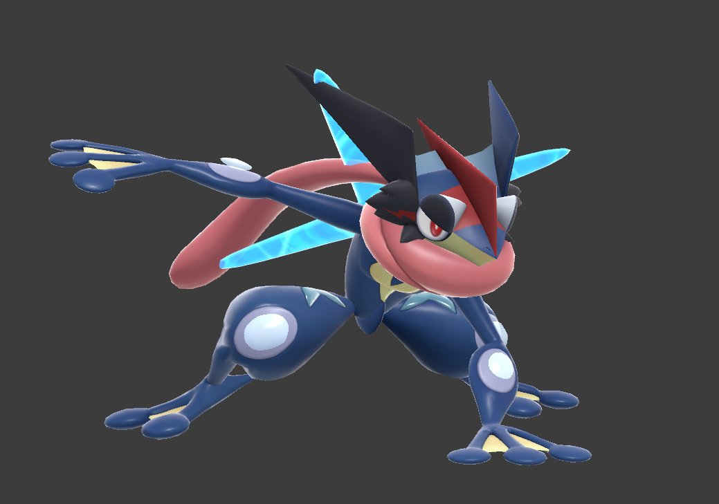 Working on Mega Lucario and Ash Greninja skin mods! 