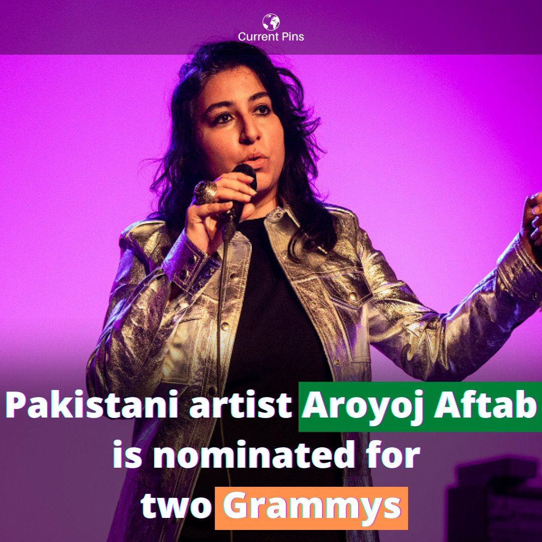 Another proud moment for the country as Pakistani artist Arooj Aftab is nominated for two Grammys. Arooj was mentioned among the ranks of artists like Rihanna, The Rolling Stones, Jay-Z, and Bob Dylan. 

#aroojaftab #grammy #grammyawards #grammy2022 #pakistanisinger #currentpins