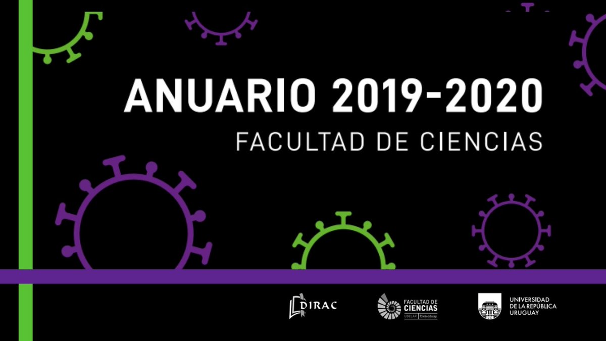 Facultad de Ciencias (@fcienudelar) on Twitter photo Está disponible el Anuario 2019 - 2020 de la Facultad de Ciencias de la <a href="/Udelaruy/">Universidad de la República</a> . En esta ocasión con un capítulo especial con información destacada sobre nuestro trabajo en la pandemia. Descargálo desde fcien.edu.uy
#masciencia Está disponible el Anuario 2019 - 2020 de la Facultad de Ciencias de la <a href="/Udelaruy/">Universidad de la República</a> . En esta ocasión con un capítulo especial con información destacada sobre nuestro trabajo en la pandemia. Descargálo desde fcien.edu.uy
#masciencia