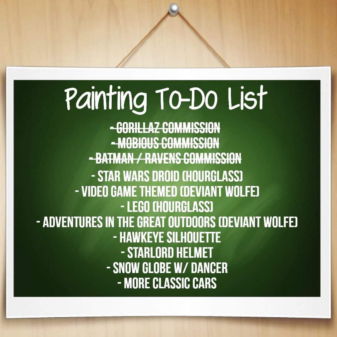 JBauerart's tweet photo. The never ending #todolist !
Gotta get started for 2022!
What are you most excited to see?

#JBauerart #art #artist #paintings #paint #create #todo #newyear #hourglassbrewing #deviantwolfebrewing #artshows #artgallery https://t.co/0d7JNjV4eO