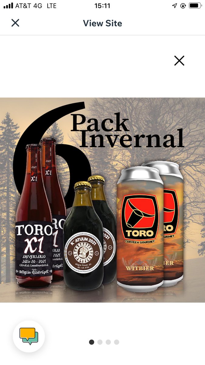 Pack Invernal EXCLUSIVO en nuestra tienda en línea.
👉 cervezatoro.com/shop
(\__/)