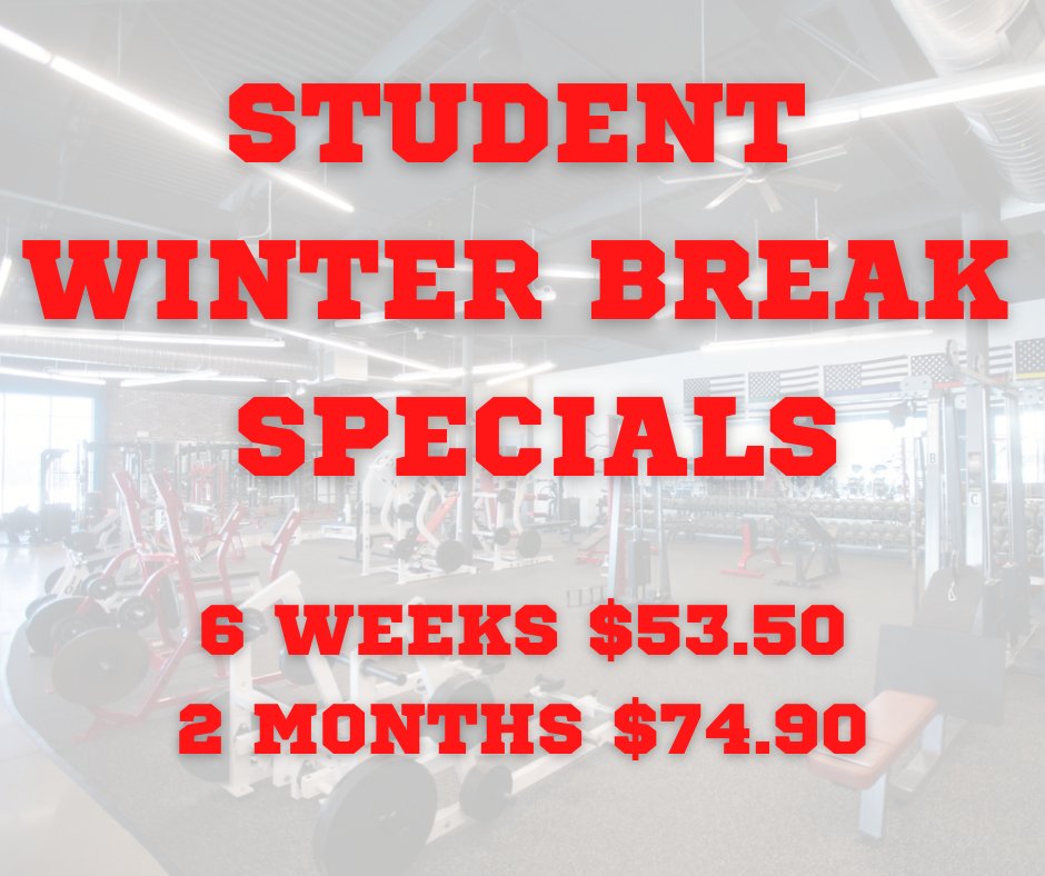 Winter Break <a href="/BrickHouseFit86/">BrickHouse Fitness #RKC #CSCS</a>