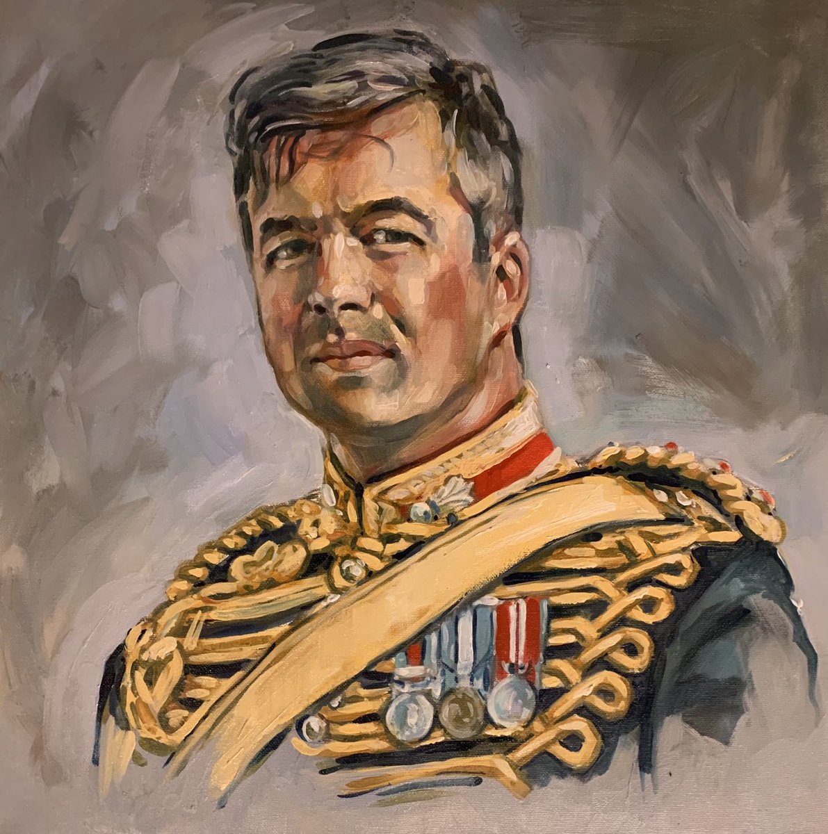 suffolkpainter's tweet photo. Created this painting of The Adjutant of the Kings Troop lots of movement in the brush strokes. Thanks to ⁦@patchphotos_⁩ for great reference #oilincanvas ⁦@KingsTroopRHA⁩ ⁦@HCav1660⁩ ⁦@KingsTroopTM⁩ #kingstroop #horsegunners #horse #oilsketch #militaryart https://t.co/KXWDHgbtxY