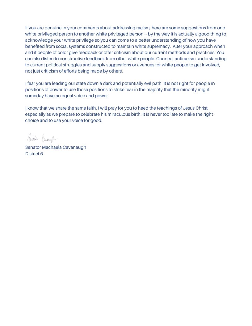 Senator Machaela Cavanaugh tweet media