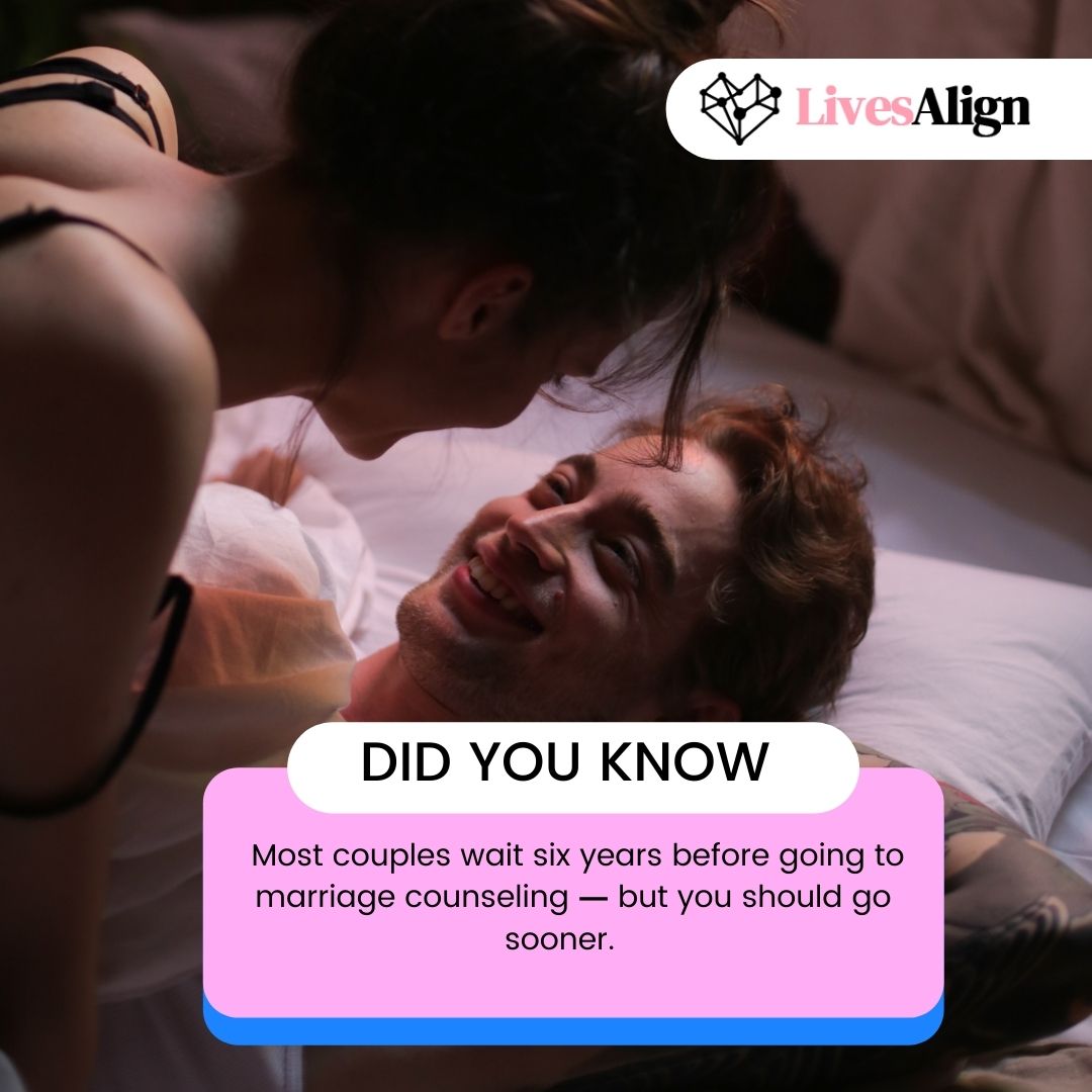 LivesAlign's tweet photo. The average couple who visits a marriage counselor has been struggling. Looking for help? go to https://t.co/0oHe9swNcw

#LivesAlign #addalign #relationships #advice #life #talent  #quote #selflove #motivation #motivational #phrase #quotes #inspiration #Healing #Trauma https://t.co/JNaESo62Ci