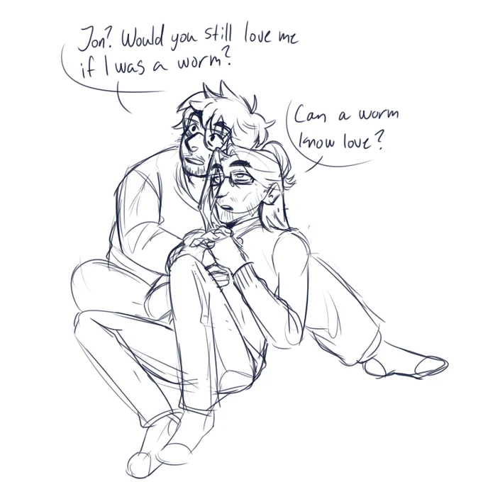 sorry i was idle for so long i binged the entirety of tma and now im deep in the soup 