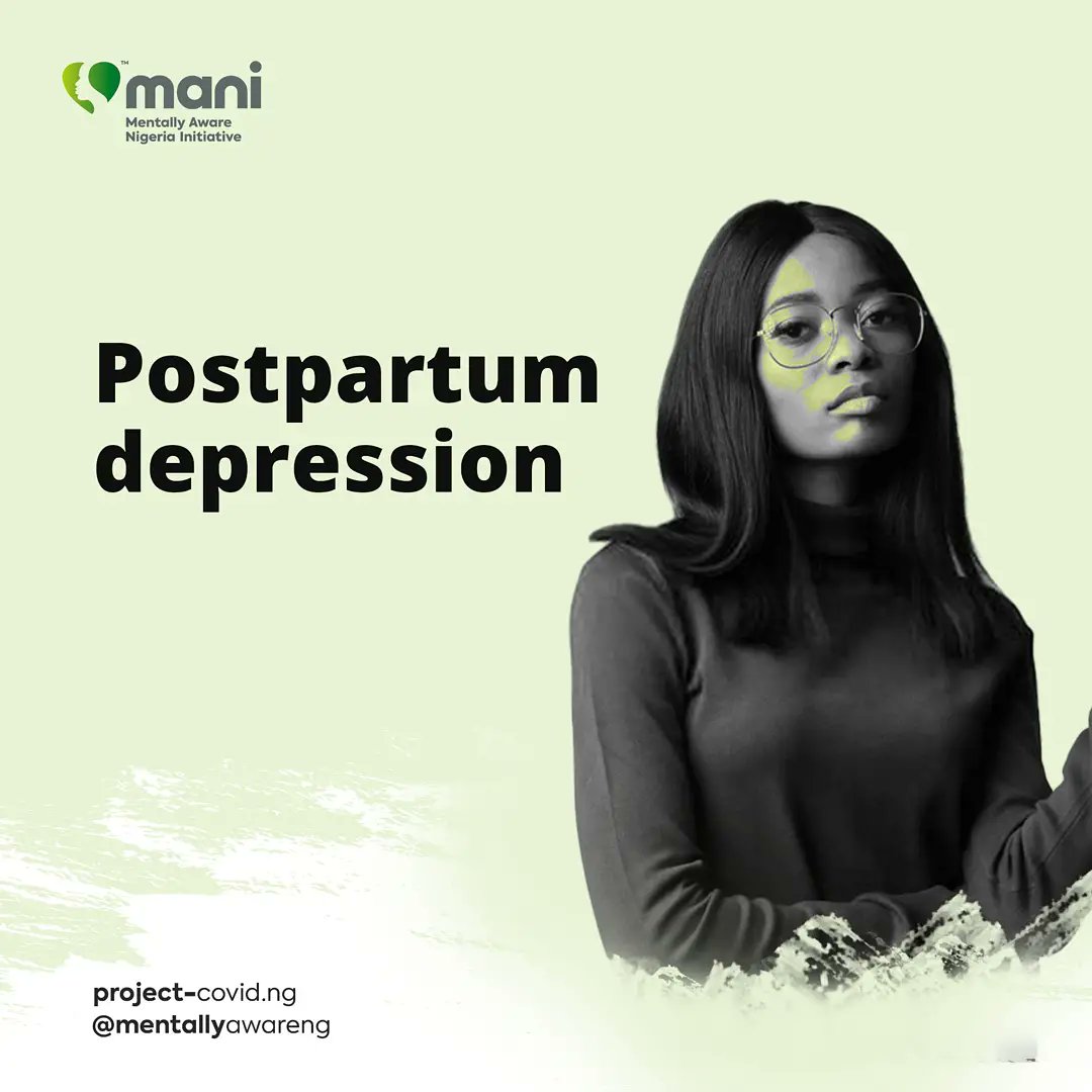 MentallyAwareNG's tweet image. We may have heard about postpartum depression but don’t understand it. Here’s what you should know about postpartum depression.

#UnderstandingDepression #EverythingAboutDepression #DepressionFacts #mentallyawareng #mentalhealth