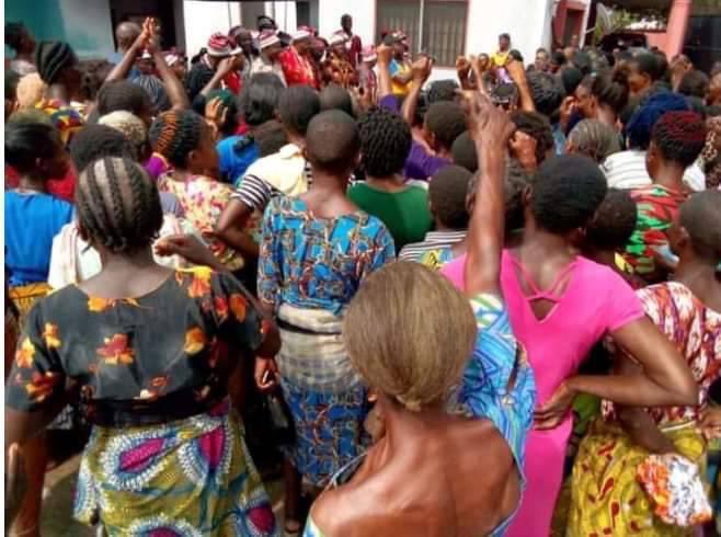 Ohafia women in protest say enough of Militarization in our Land.

My mothers I’m proud of you,and may it be well with you all💪🏿
