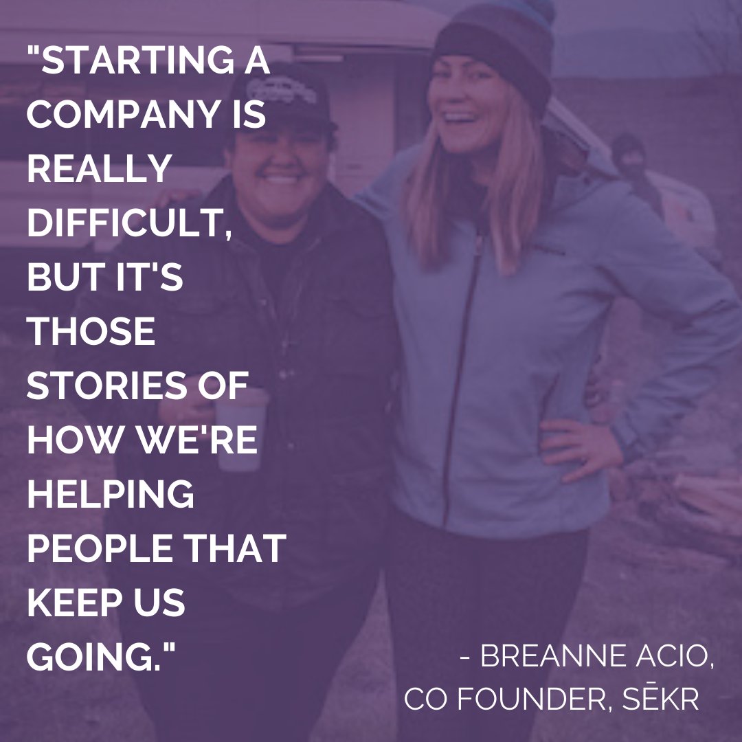 Hub101LA's tweet photo. Breanne Acio and Jess Shisler are the co founders of an app called Sēkr, which helps campers improve their lifestyles.
#quoteoftheday #entrepreneurquotes #motivation #future #create #inspiration #lifestyle #coworking #hub101 #entrepreneurart #quotes #startsomething #2021 https://t.co/trcOPlNBgg