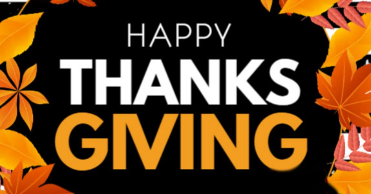 Wishing all our friends a peaceful and thankful Thanksgiving.