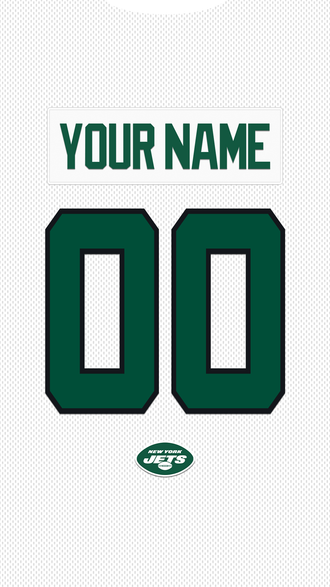 New York Jets UK on X: 'Want a custom Jets jersey wallpaper? RT