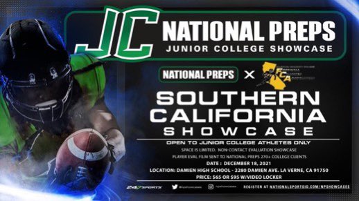 Juco guys still looking to find an offer or showcase your talent. There will be coaches here evaluating.