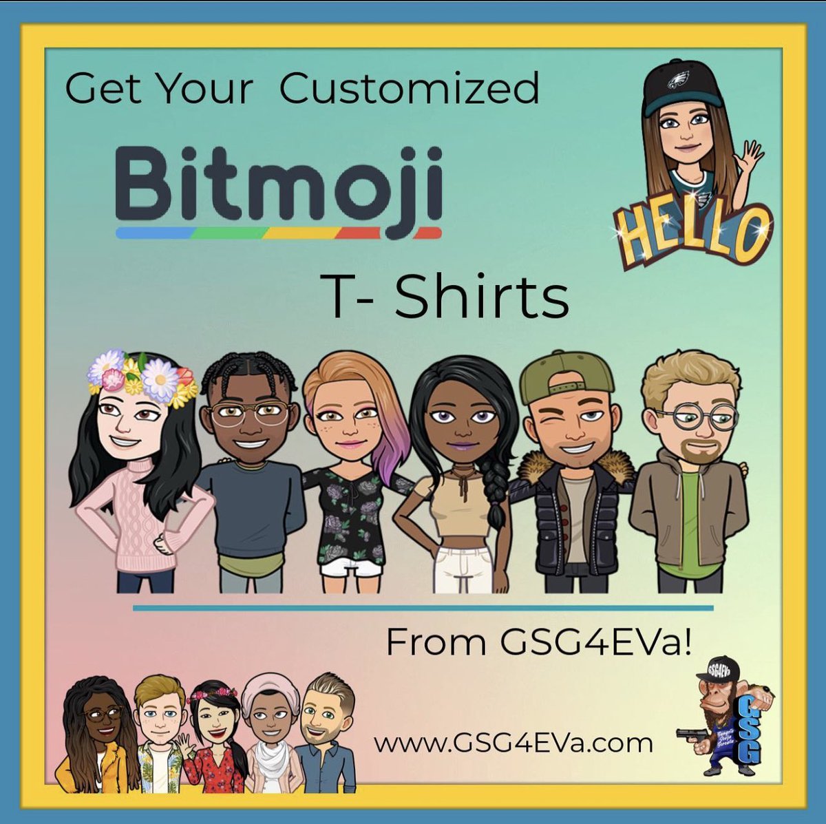 denis3_17's tweet photo. Get customized Bitmoji T-Shirts! Follow‼️ @TheReaLGSGEiL @GSG4EVa #GSG4EVa #yatavision #GSG https://t.co/7EjVLiHFku‼️ https://t.co/TijfAS4p1I