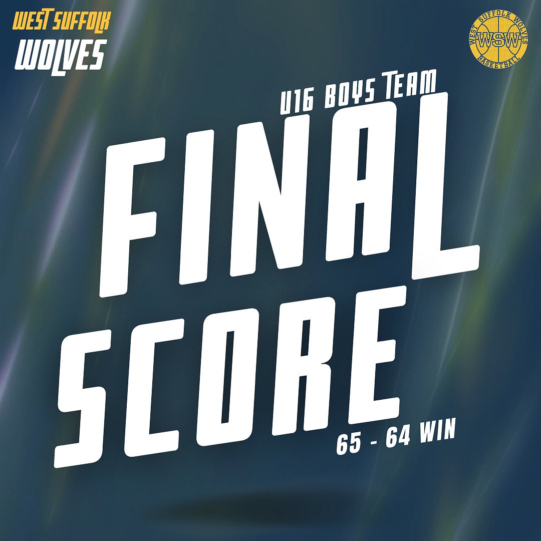 West Suffolk Wolves tweet media