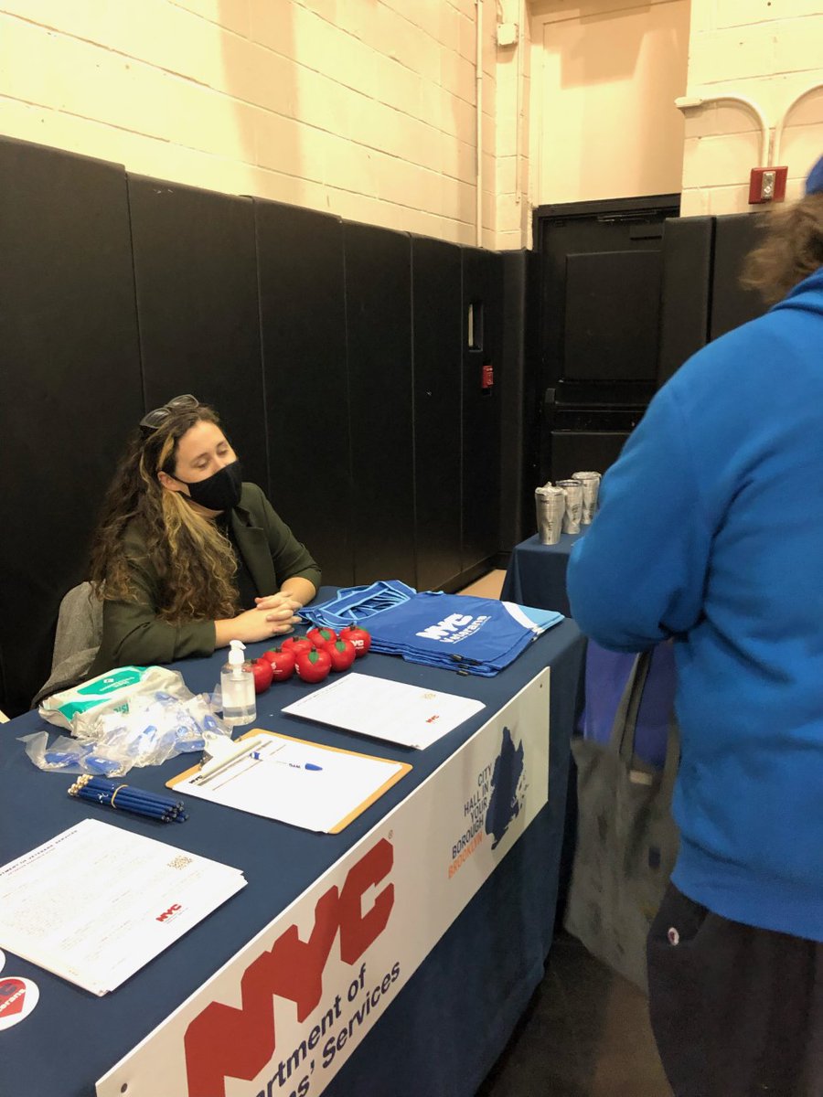 nycveterans's tweet photo. City Hall in your Borough (#CHIYB) Resource Fairs are held annually in each borough. Itβs an opportunity for the public to meet w/ reps from all City agencies & learn about services.
#TeamDVS attended last week's event in #Brooklyn to engage w/ #veteran & their families. https://t.co/uDA9m3EsF0