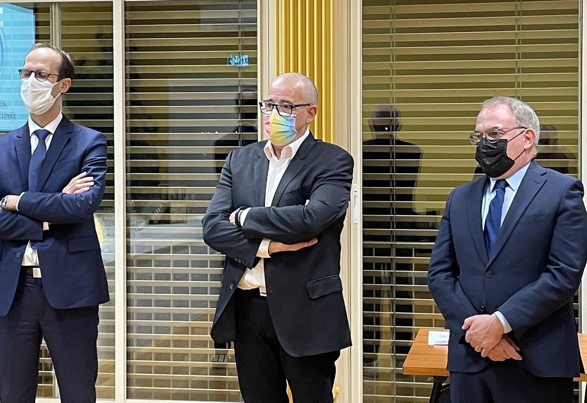 PirmanGilles's tweet photo. Heureux de présider ce soir avec le DG @arsbfc à @saintclement89 la création de la #CPTS du nord #Yonne. Une organisation horizontale des professionnels libéraux de santé. Un point d’attractivité en + et du mieux pour le parcours de soin dans le nord de l’Yonne @lyonne_fr https://t.co/eO7ysMWKjv