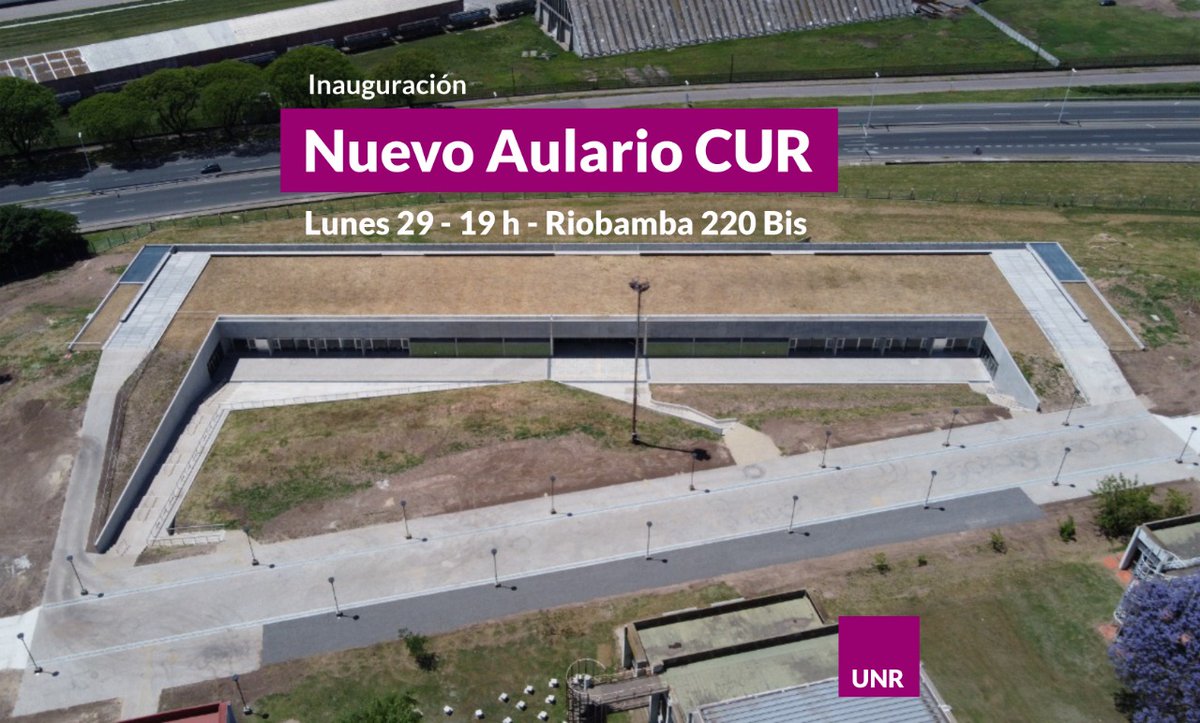 fbartolacci's tweet photo. NUEVO AULARIO EN SIBERIA ♥️

Próximo lunes 29, en el marco del 53º aniversario de nuestra querida Universidad Nacional de Rosario, inauguraremos el nuevo Aulario en la Siberia, ampliación de @FCPolitUNR y @FAPyDUNR. https://t.co/LCCdYYo2xJ